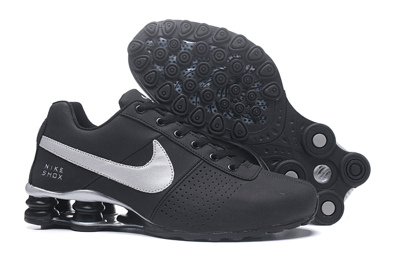 Nike Shox OZ D Black Silver Shoes - Click Image to Close